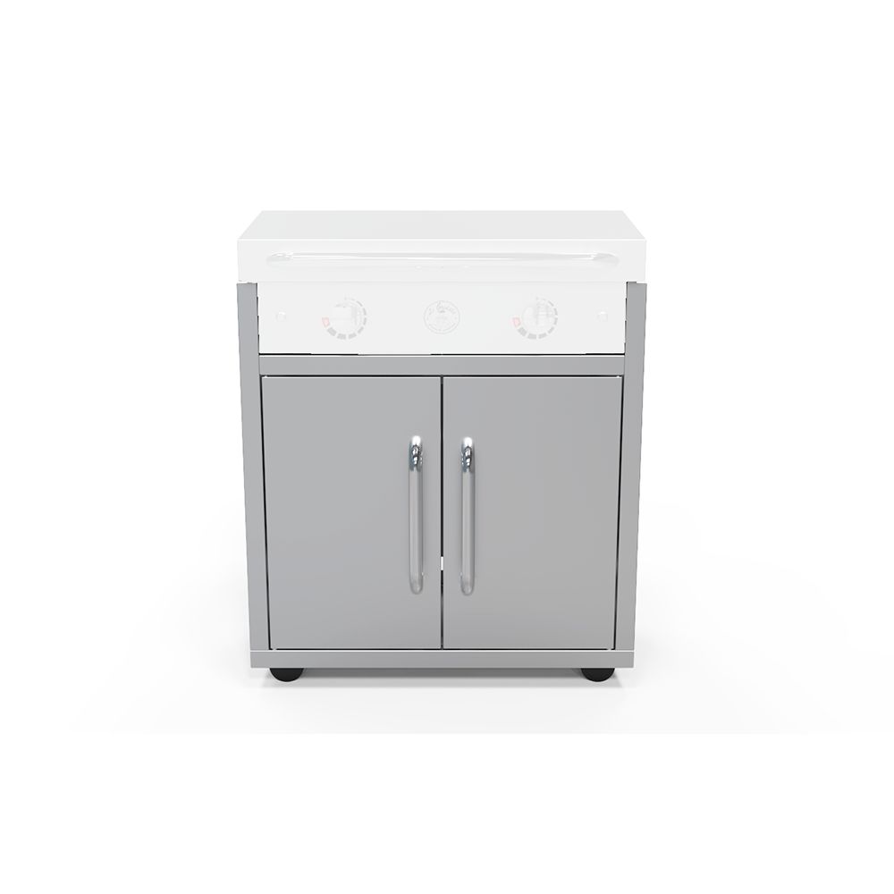 Le Griddle Stainless Steel Cart for 30-Inch 2-burner grill - Upper Livin