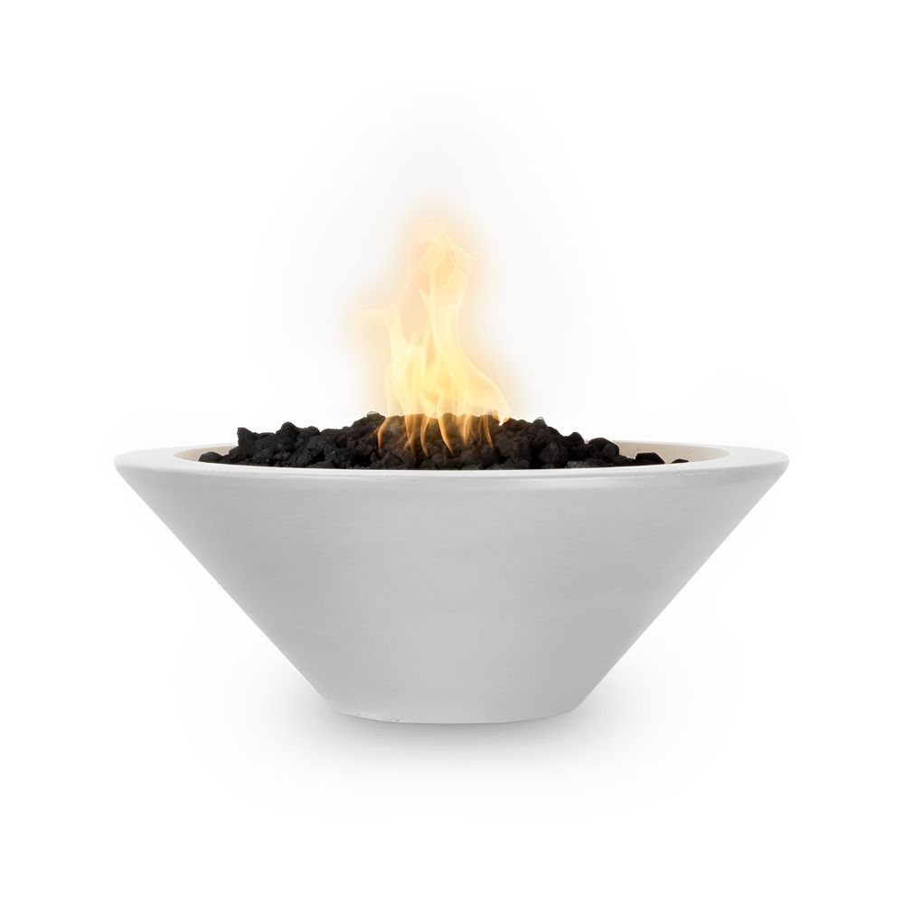 The Outdoor Plus Round Cazo Fire Bowl - GFRC Concrete-Upper Livin