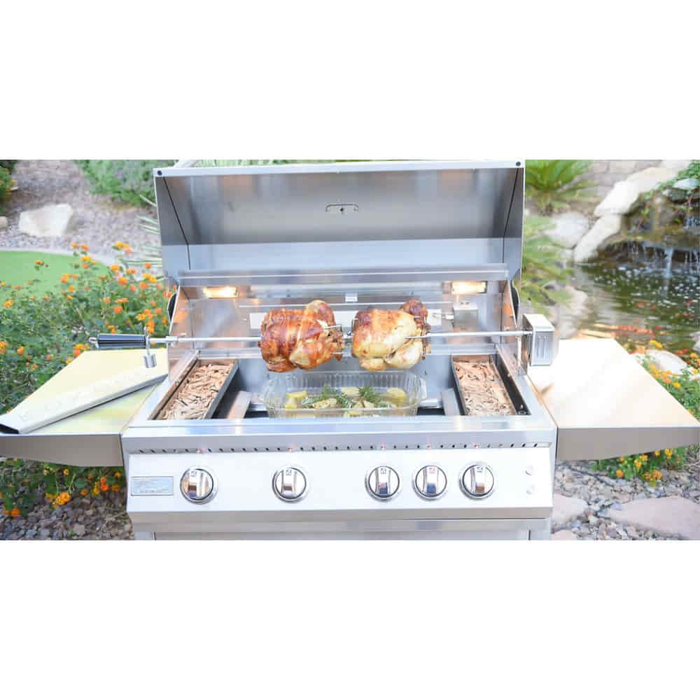 KoKoMo Grills 32" Built in 4" Burner Gas Grill - Upper Livin