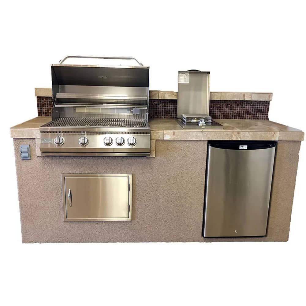 KoKoMo Grills Bali 7'6" Island BBQ Grill - Upper Livin