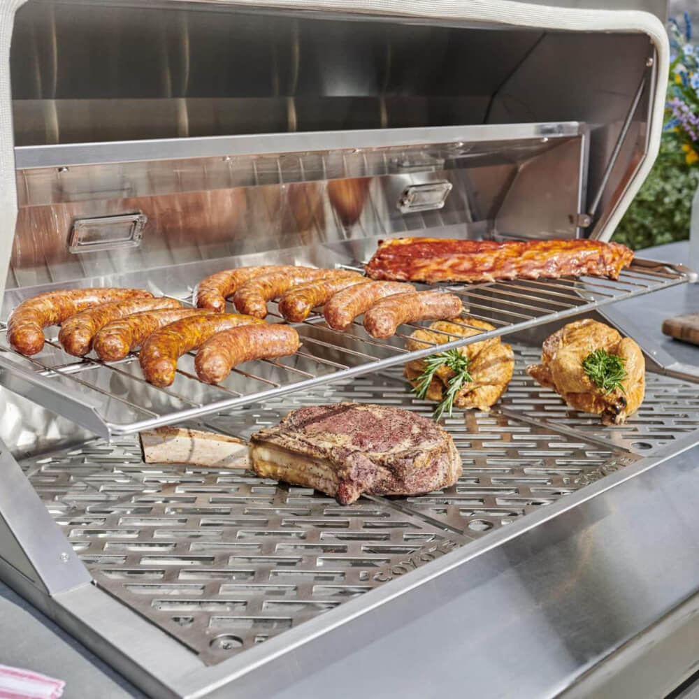 Coyote 28" Built-in Pellet Grill - Upper Livin
