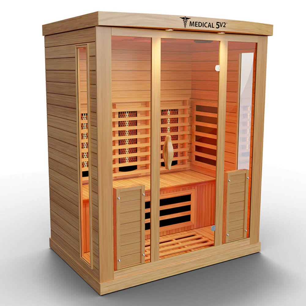 Medical Saunas 5 version 2 - Ultra Full Spectrum - Upper Livin