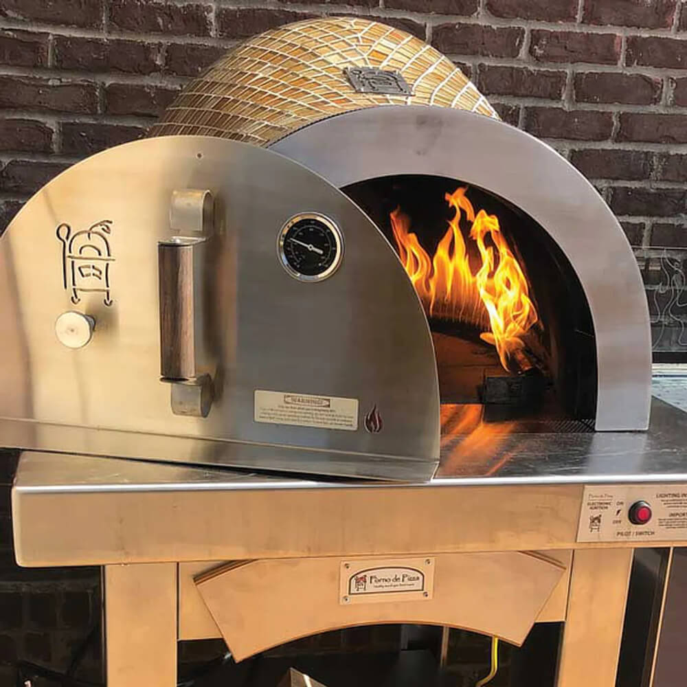 HPC Forno Pizza Gas and Wood Burning Pizza Oven - EI Series - Upper Livin