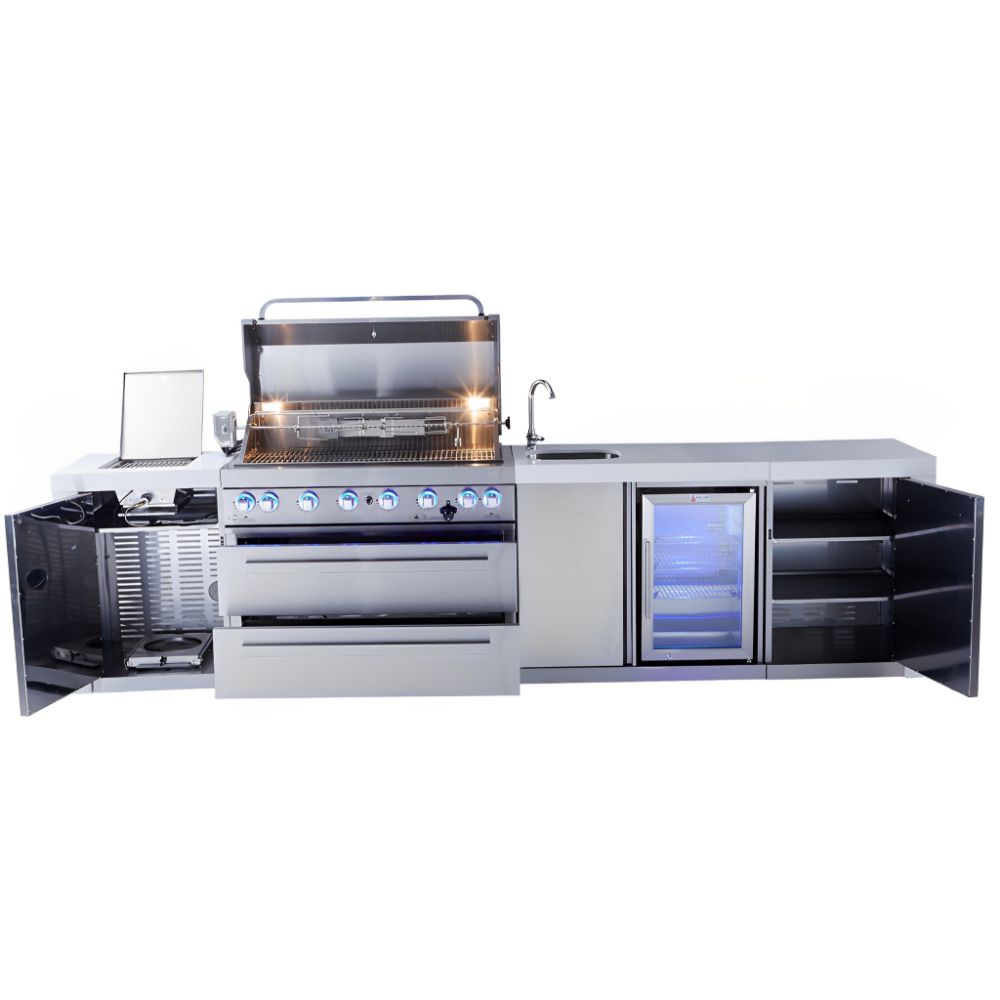 Mont Alpi 805 Deluxe Island with beverage center - Upper Livin