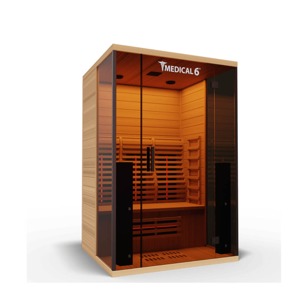 Medical Saunas 6 - Ultra Full Spectrum Infrared Sauna - 2 Person - Upper Livin