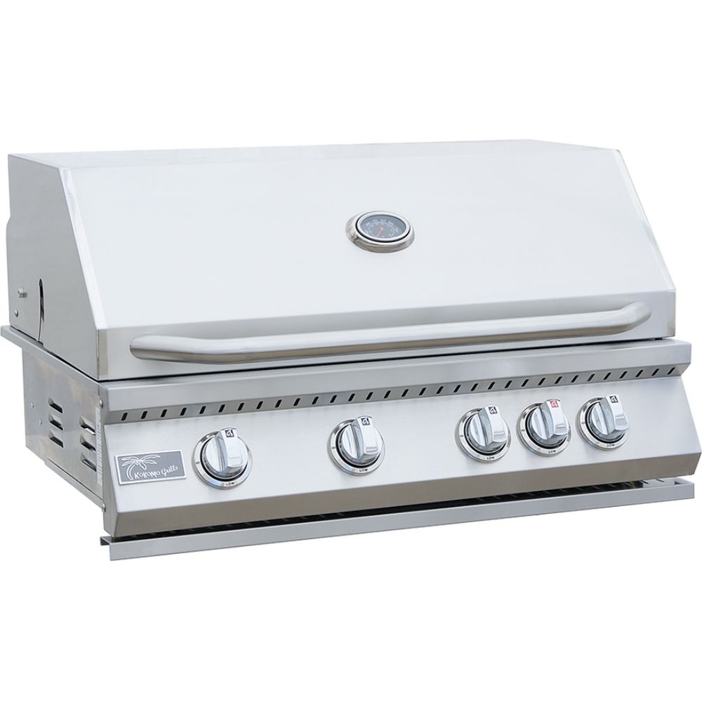 KoKoMo Grills 32" Built in 4" Burner Gas Grill - Upper Livin