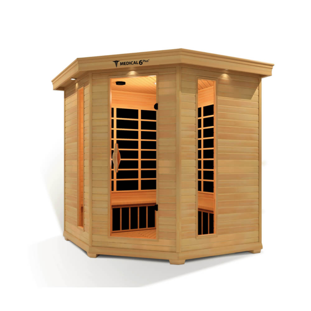 Medical Saunas 6 Plus Infrared Sauna - 6 Person - Upper Livin