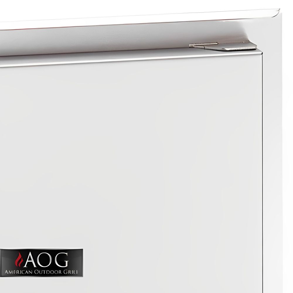 American Outdoor Grill 14x20 Single Access Door (Left Hinge) Handle- Upper livin