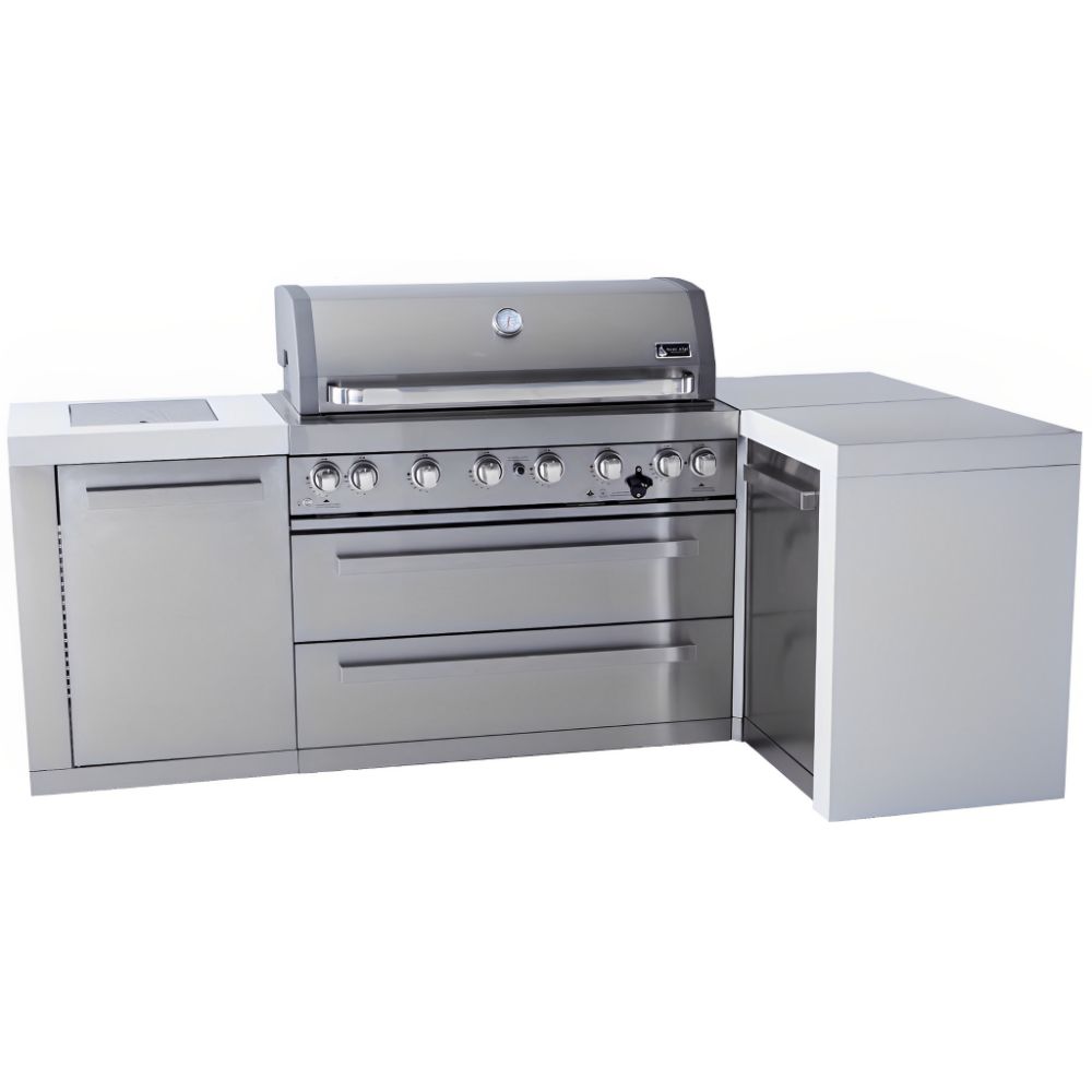 Mont Alpi 805 Deluxe Island with 90 degree corner - Upper Livin