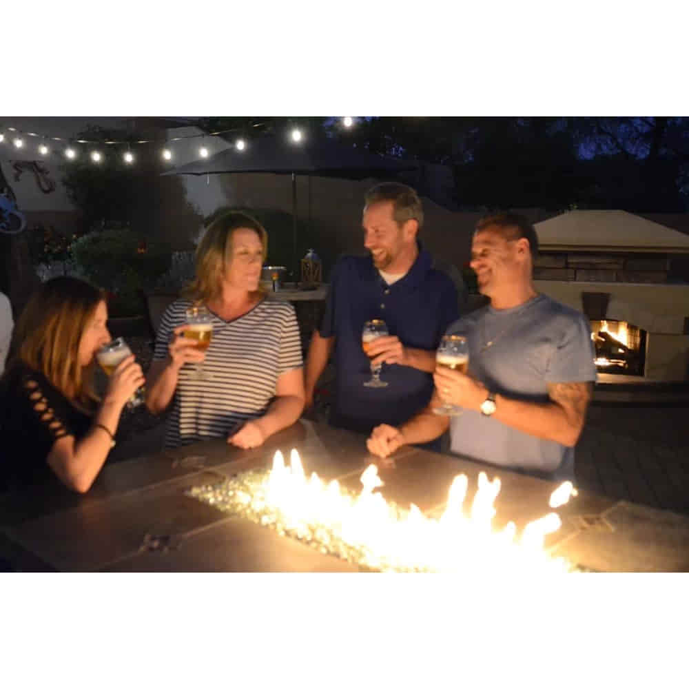 KoKoMo Grills Entertainer Bar Gas Fire Pit Table - Upper Livin