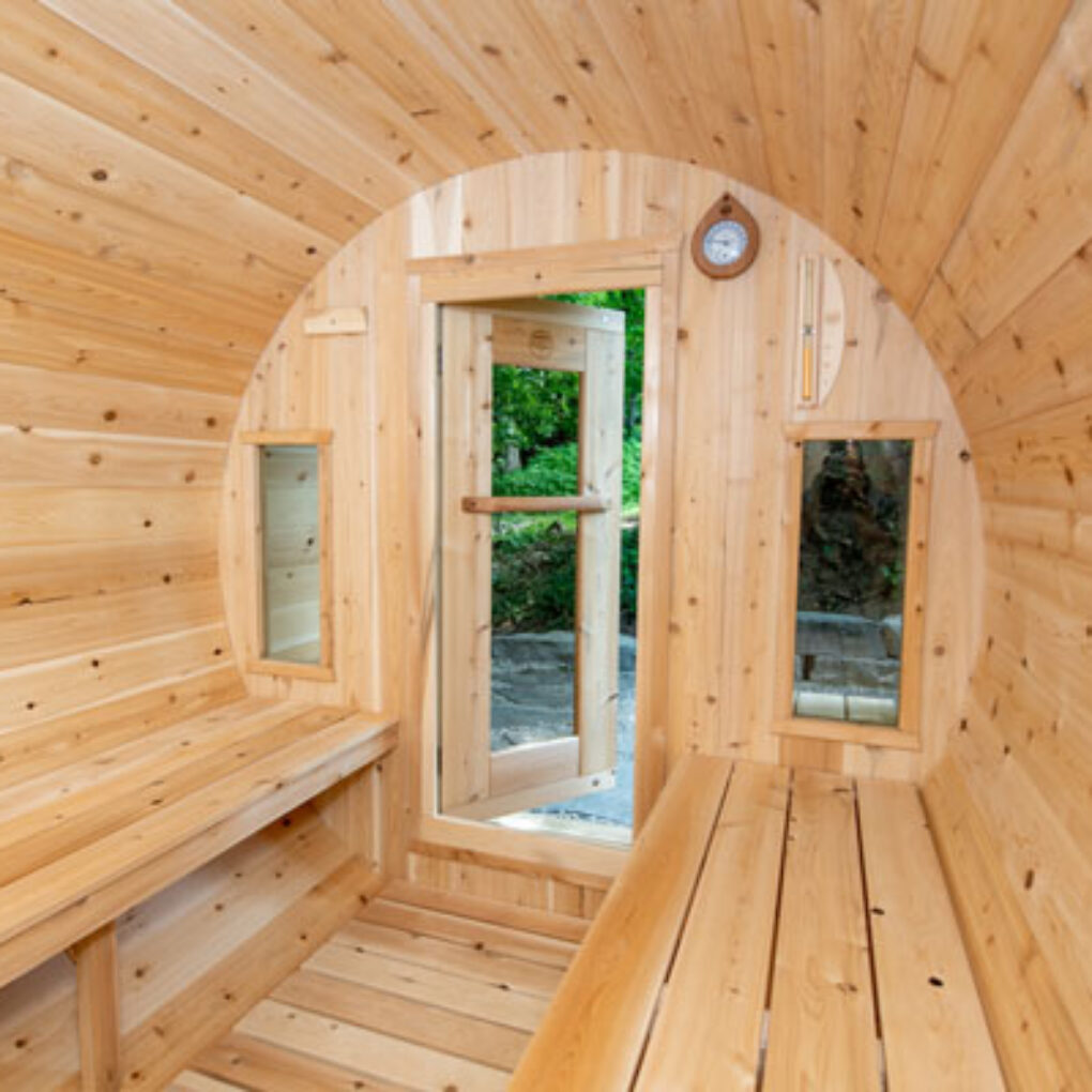 Dundalk Canadian Timber Tranquility Sauna - Upper Livin
