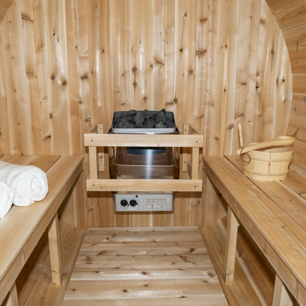 Dundalk Canadian Timber Tranquility Sauna - Upper Livin