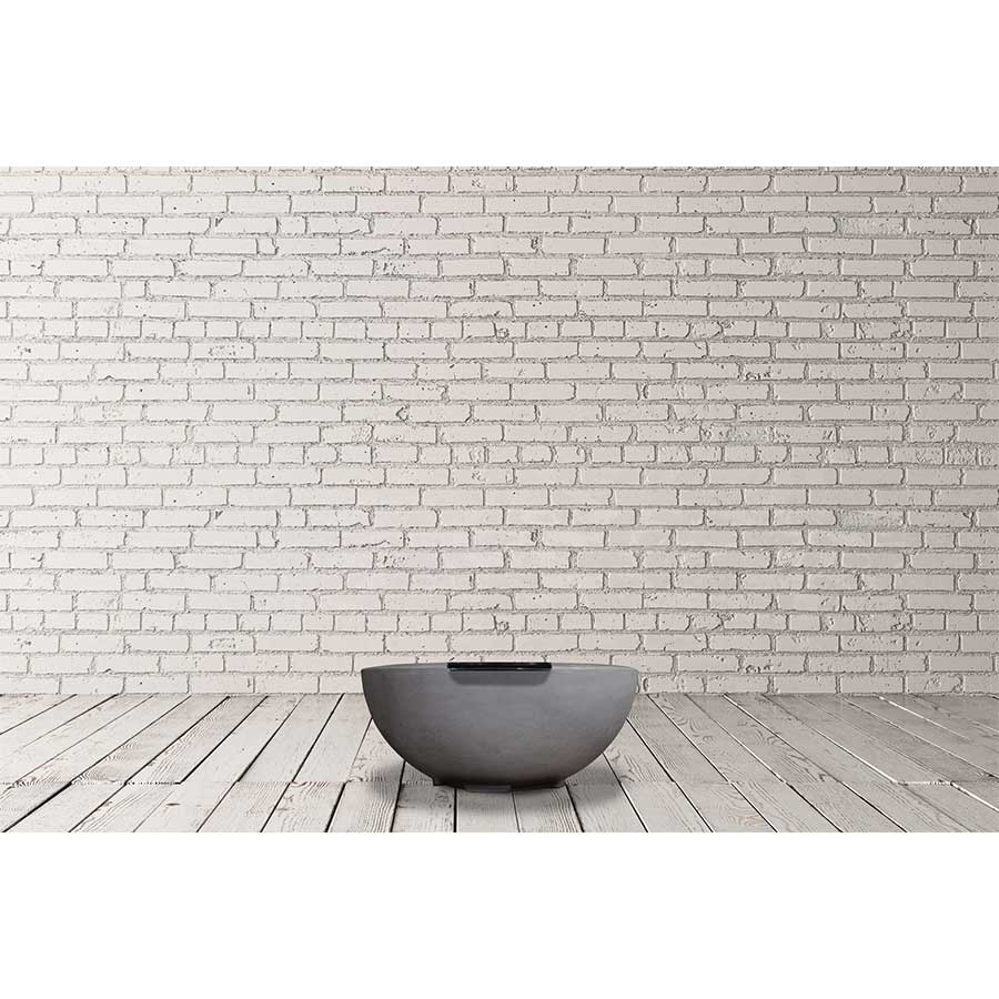 Prism Hardscapes Moderno 2 Fire/Water Bowl with Match Lit Ignition - Upper Livin