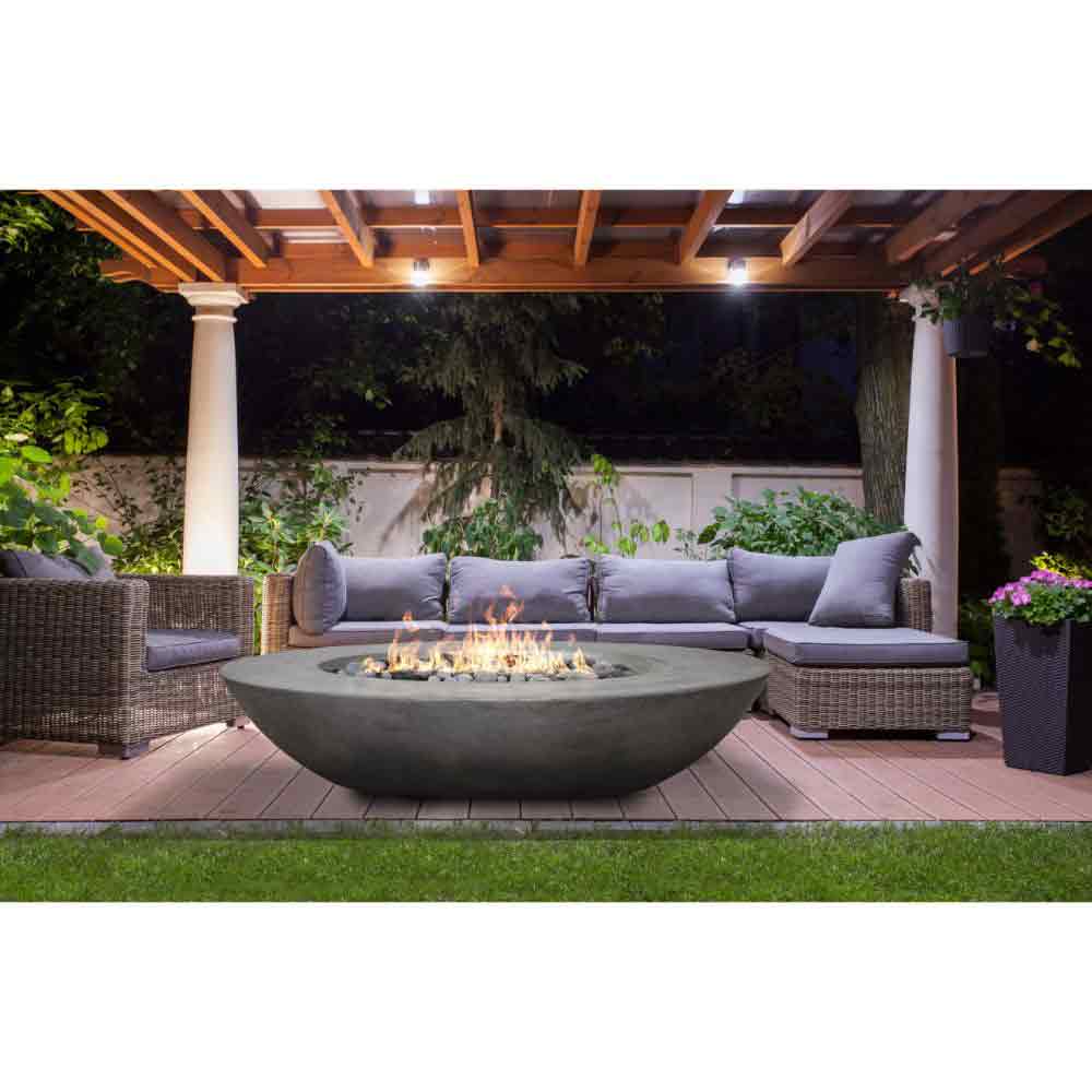 Prism Hardscapes Ovale Fire Bowl - Upper Livin