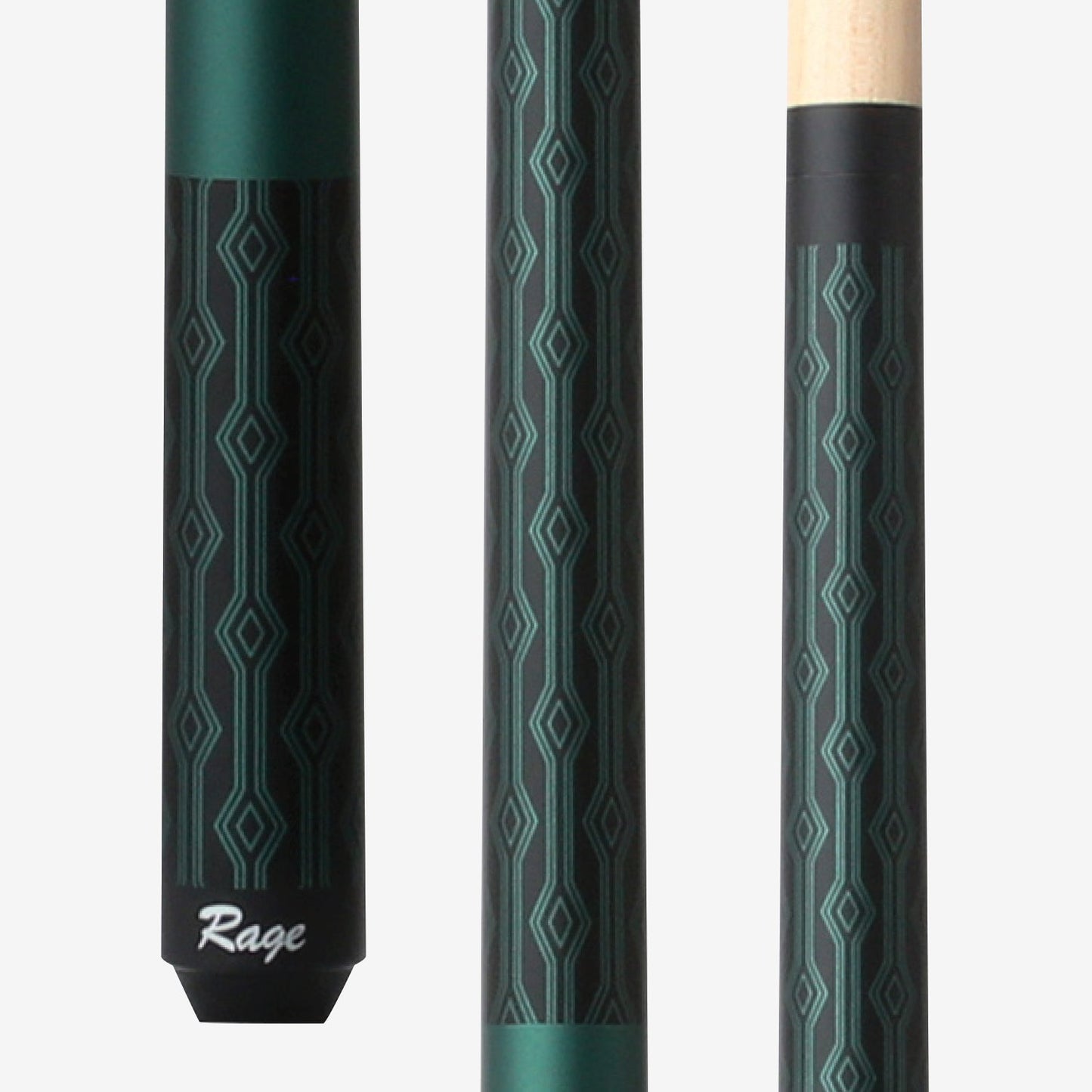 American Heritage RG116 Rage Matte Paint Pattern Series Pool Cue - Upper Livin