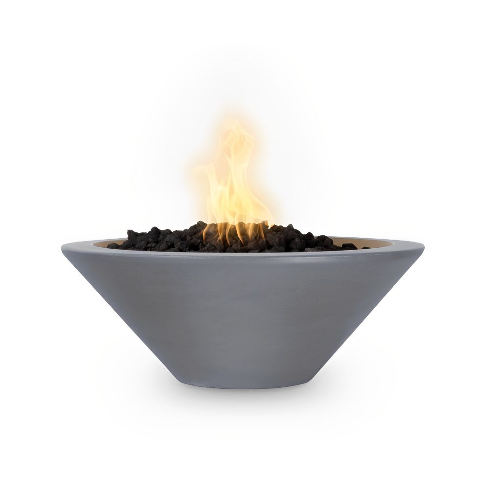 The Outdoor Plus Round Cazo Fire Bowl - GFRC Concrete-Upper Livin