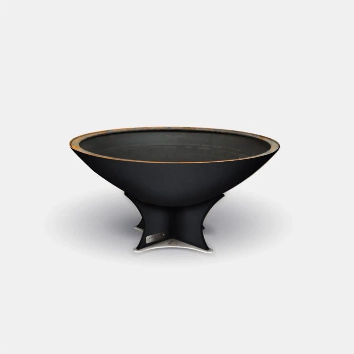 Arteflame Classic 40" Black Label Fire Pit - Low Euro Base - Upper Livin