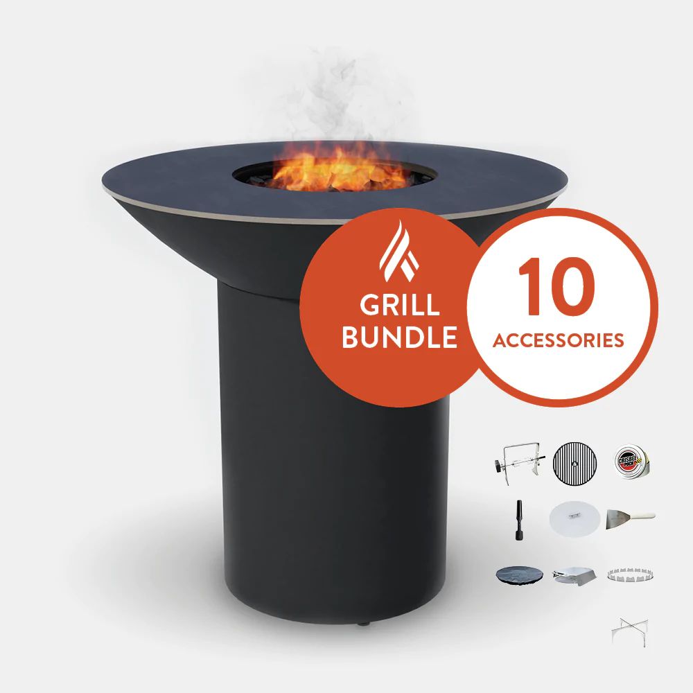 Arteflame Classic 40" Black Label Grill Chef Max Bundle - Upper Livin
