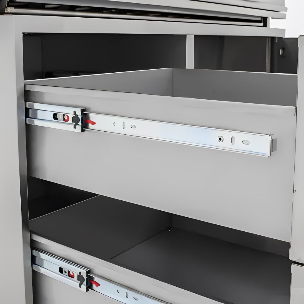 Blaze 44-Inch 4 Burner Professional Grill Cart- Upper Livin