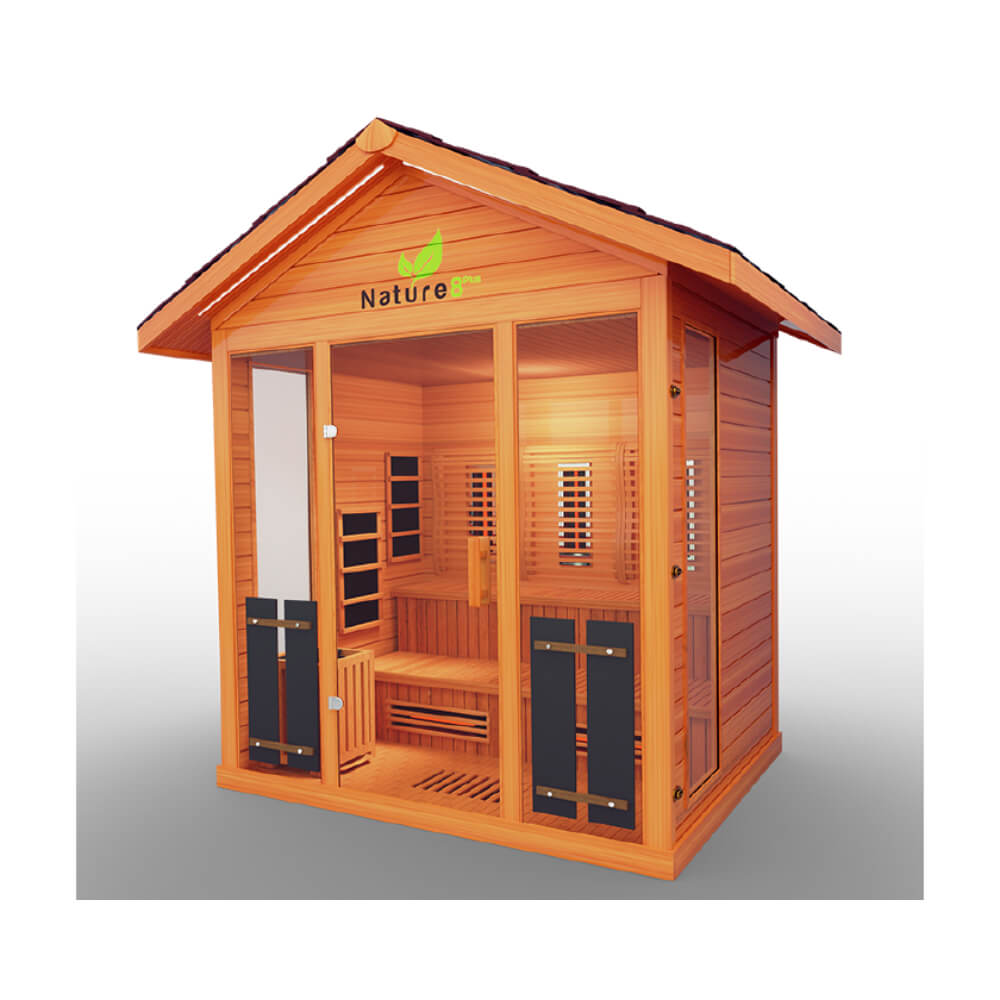 Medical Saunas Nature 8 Plus - Outdoor Ultra Full - Upper Livin