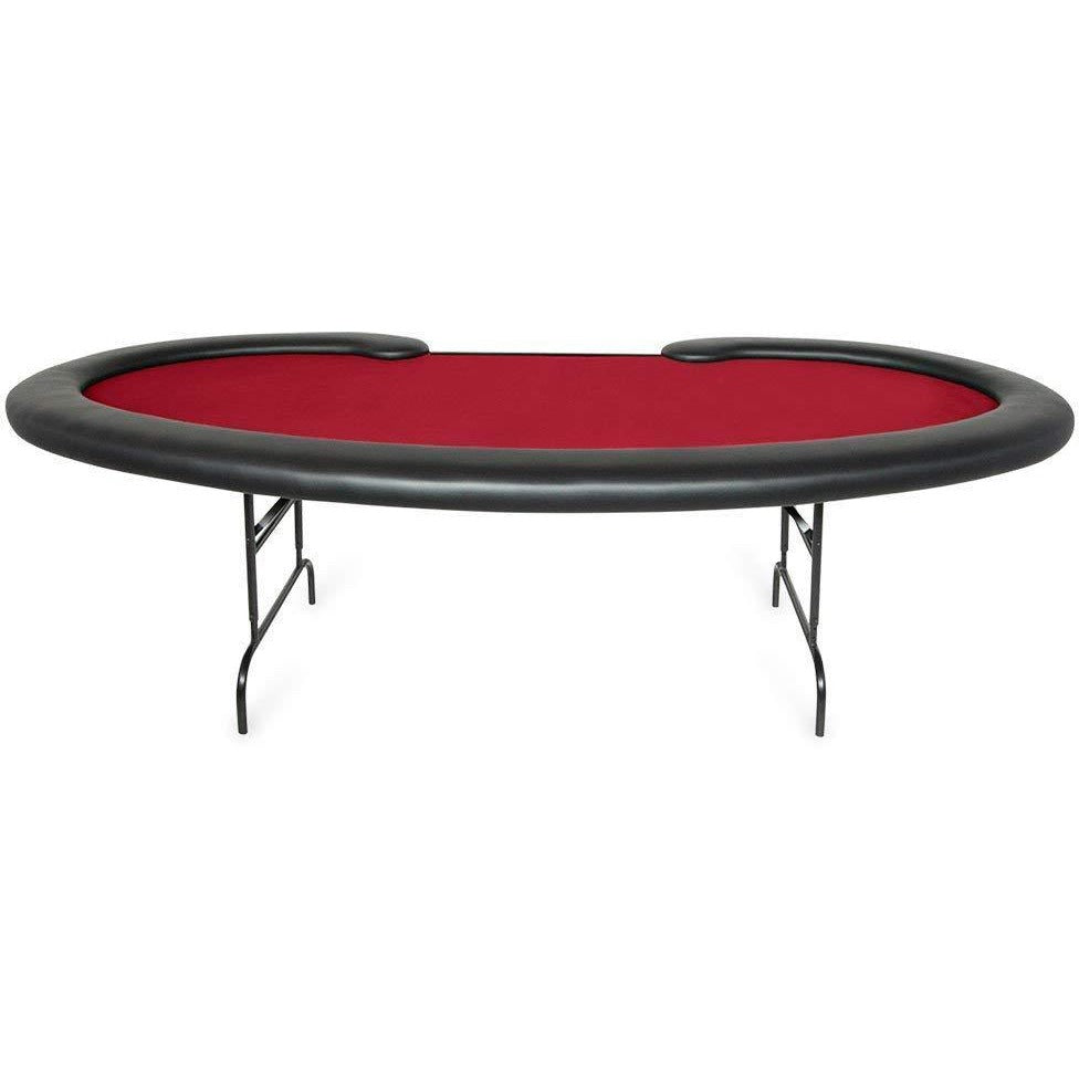 BBO Poker Tables Prestige Folding Poker Table 10 Person - Upper Livin