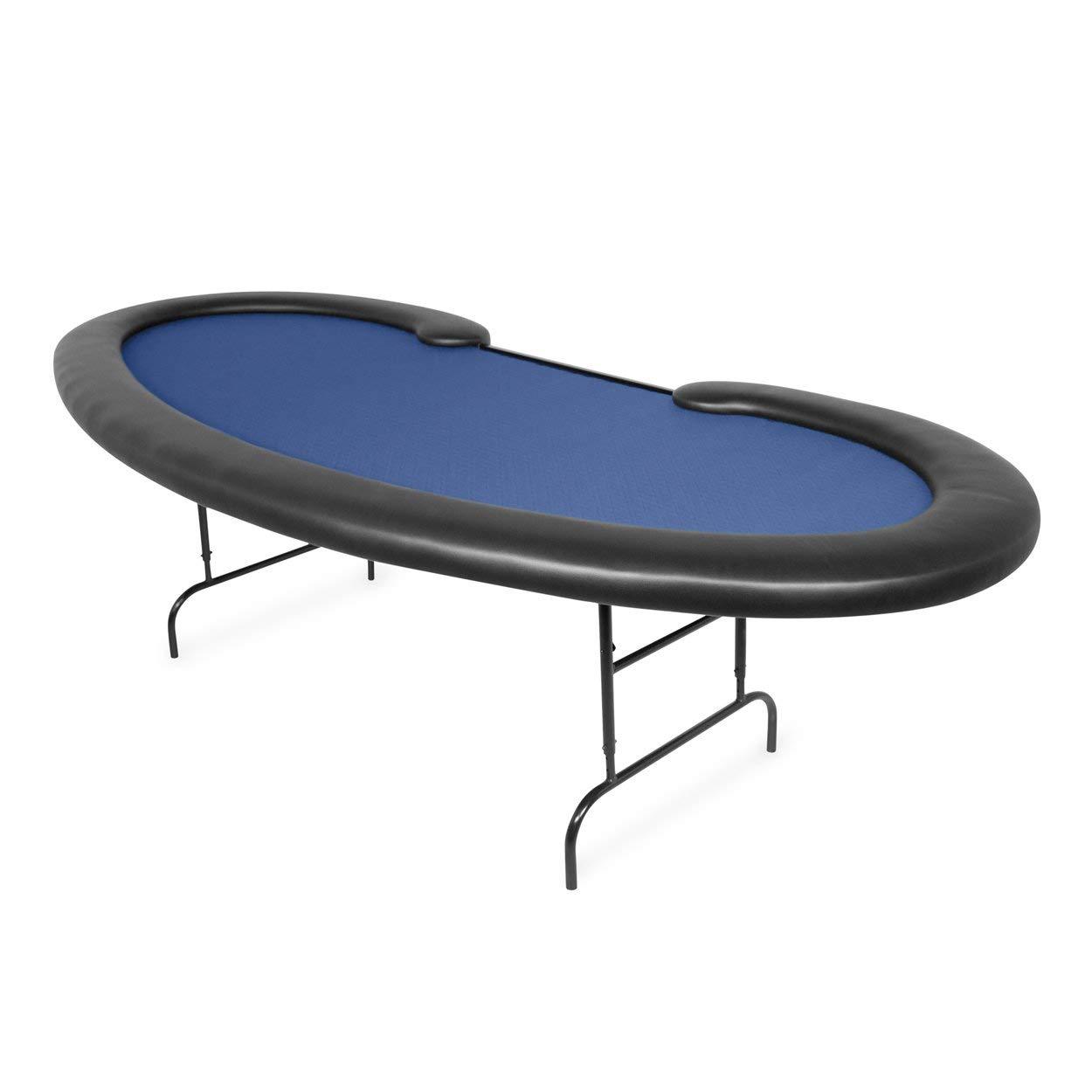 BBO Poker Tables Prestige Folding Poker Table 10 Person - Upper Livin