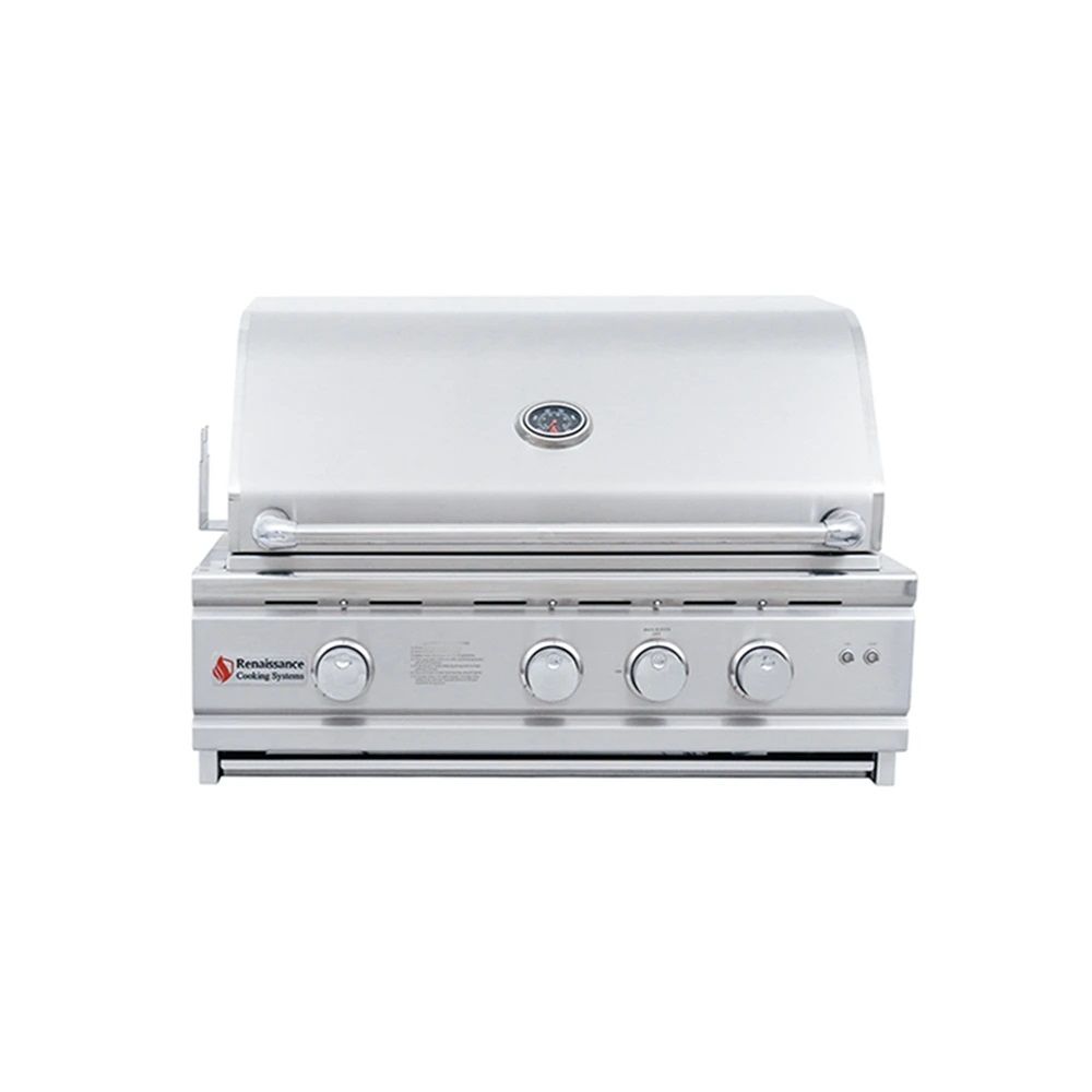 RCS Grills 30" Cutlass Pro Grill Blue LED Burner - Upper Livin
