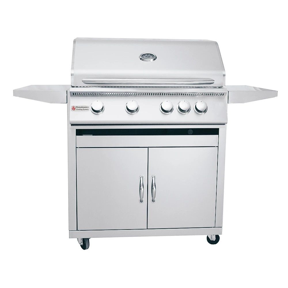 RCS Grills 32" Premier Freestanding Grill - Upper Livin