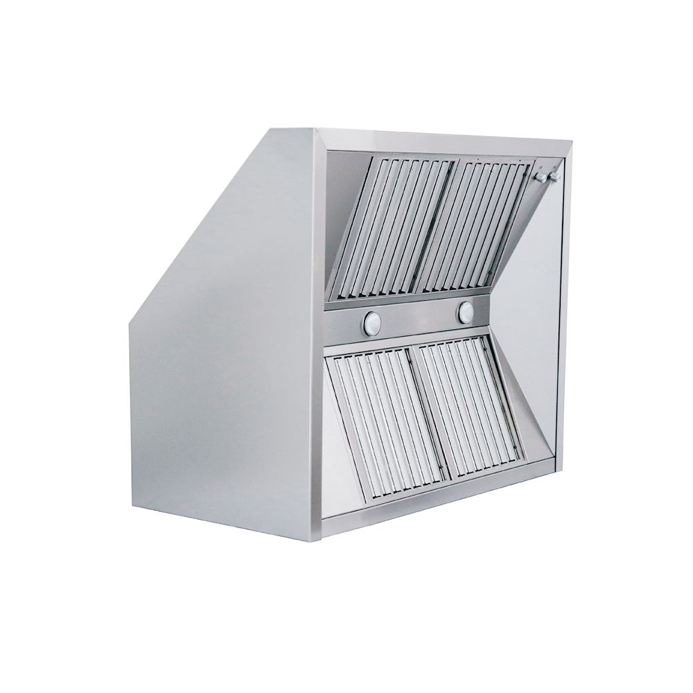 RCS Grills 36" Stainless Vent Hood Duct Cover - Upper Livin