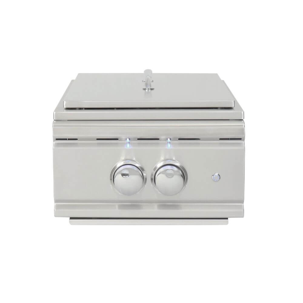 RCS Grills Pro Side Burner Slide-in W/Blue LED - Upper Livin