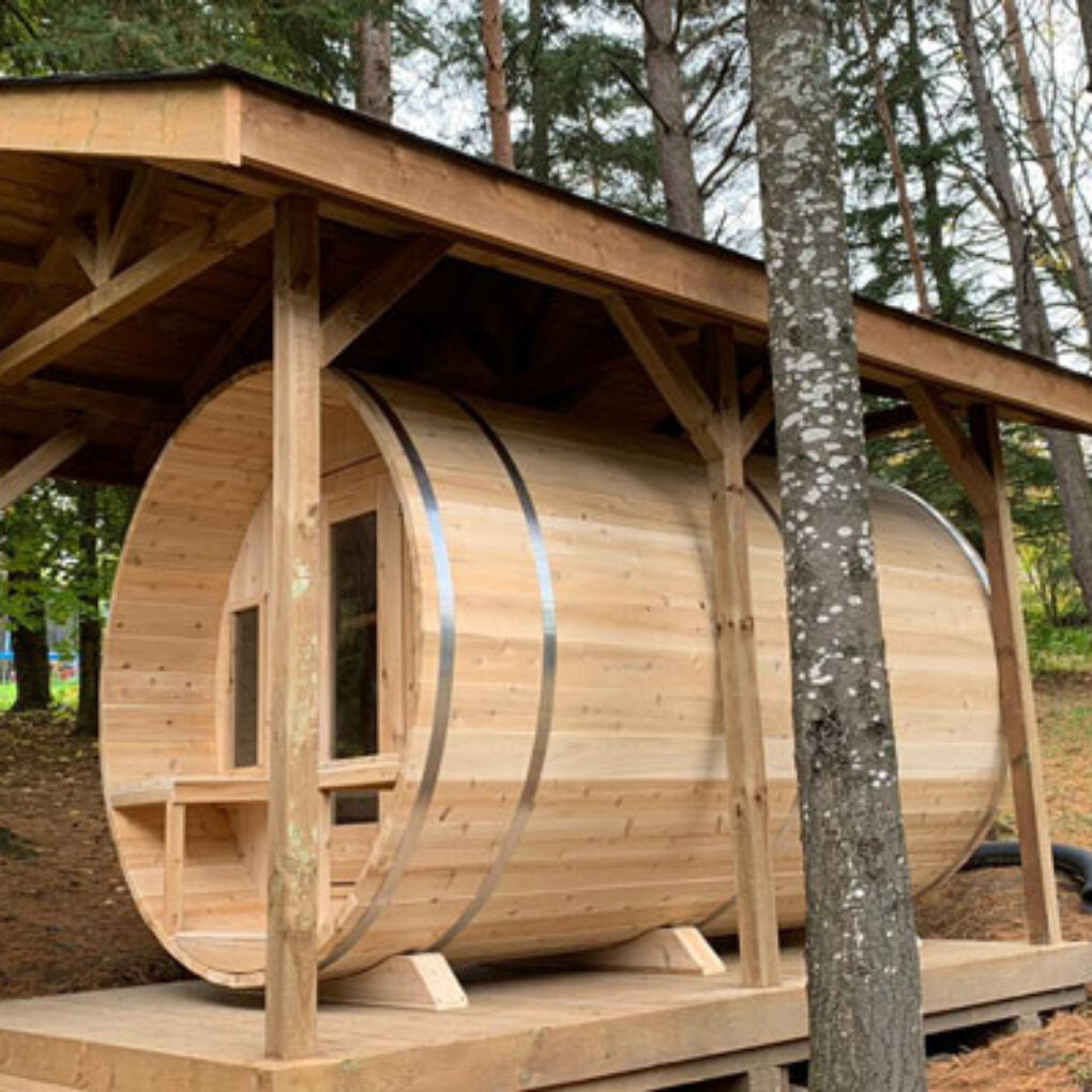 Dundalk Canadian Timber Tranquility Sauna - Upper Livin