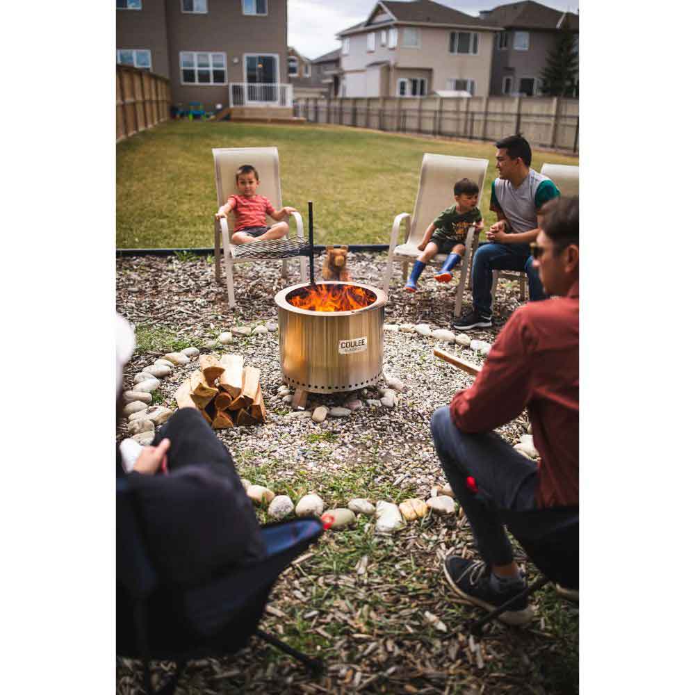 Coulee 17 1/2" Colorado Portable SmoklessFire Pit - Upper Livin