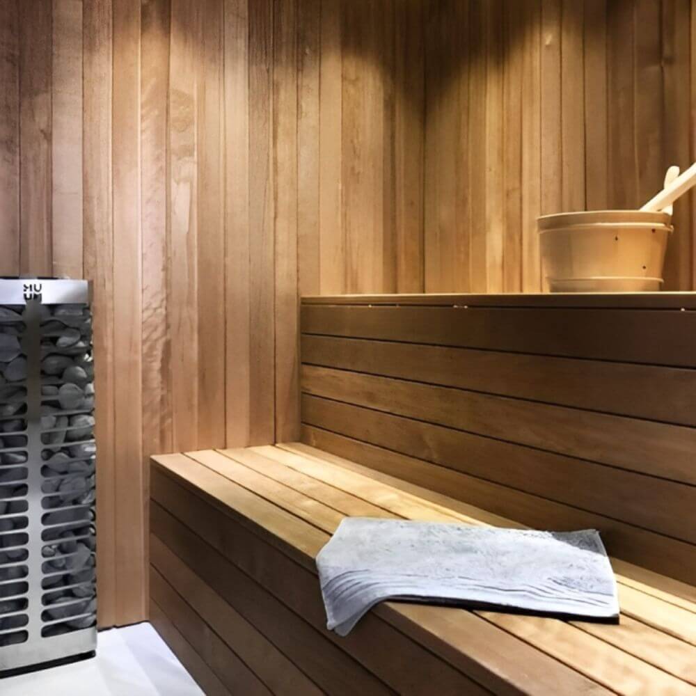 HUUM STEEL Series 6.0kW Sauna Heater - Upper Livin