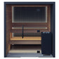 Auroom Sauna Vulcana Wood Indoor Modular Cabin Sauna Kit - Upper Livin