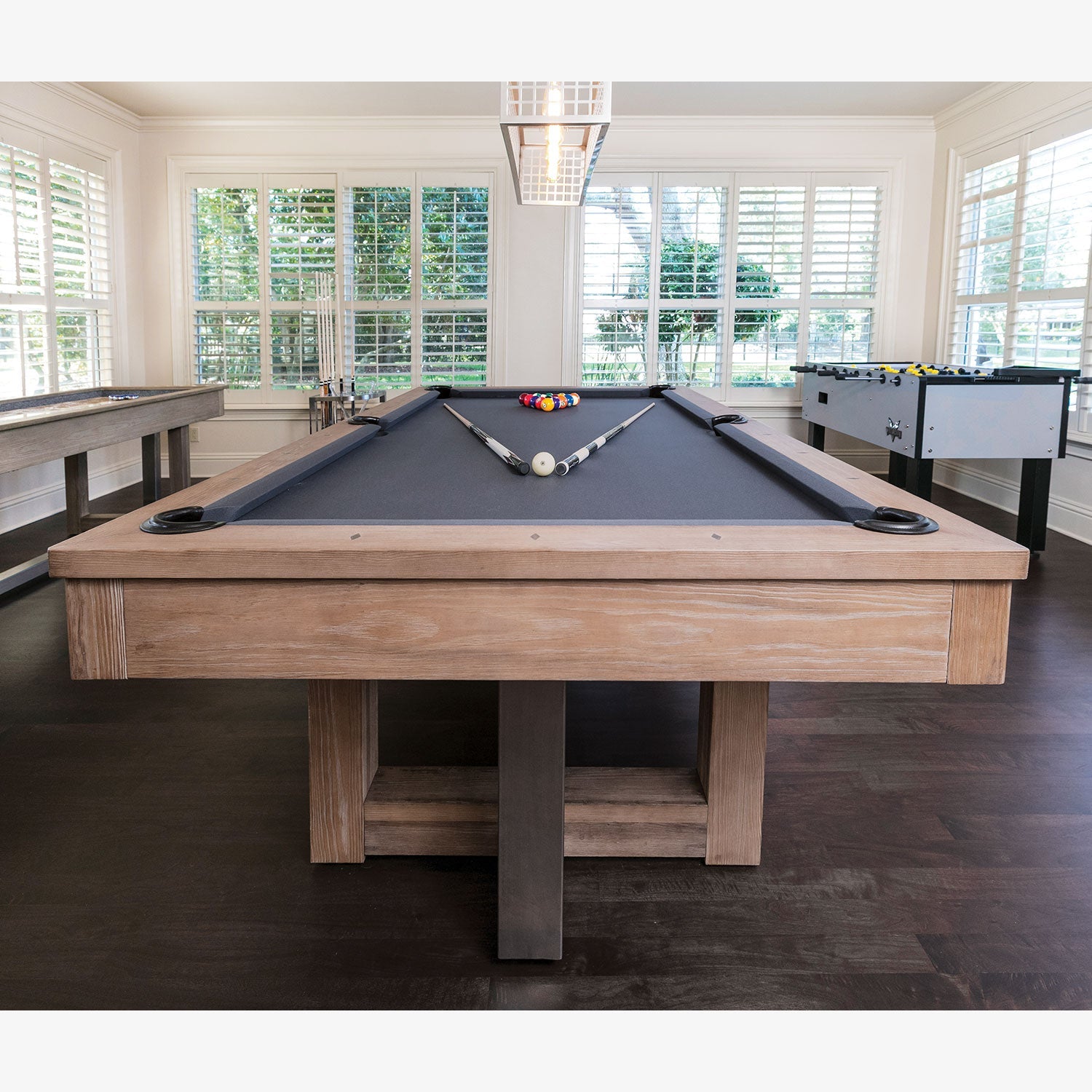 American Heritage Abbey Billiard Table - Upper Livin