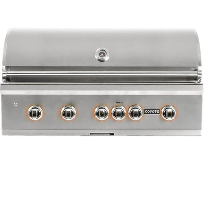 Coyote S-Series 42" 5-Burner Built-in Grill - Upper Livin