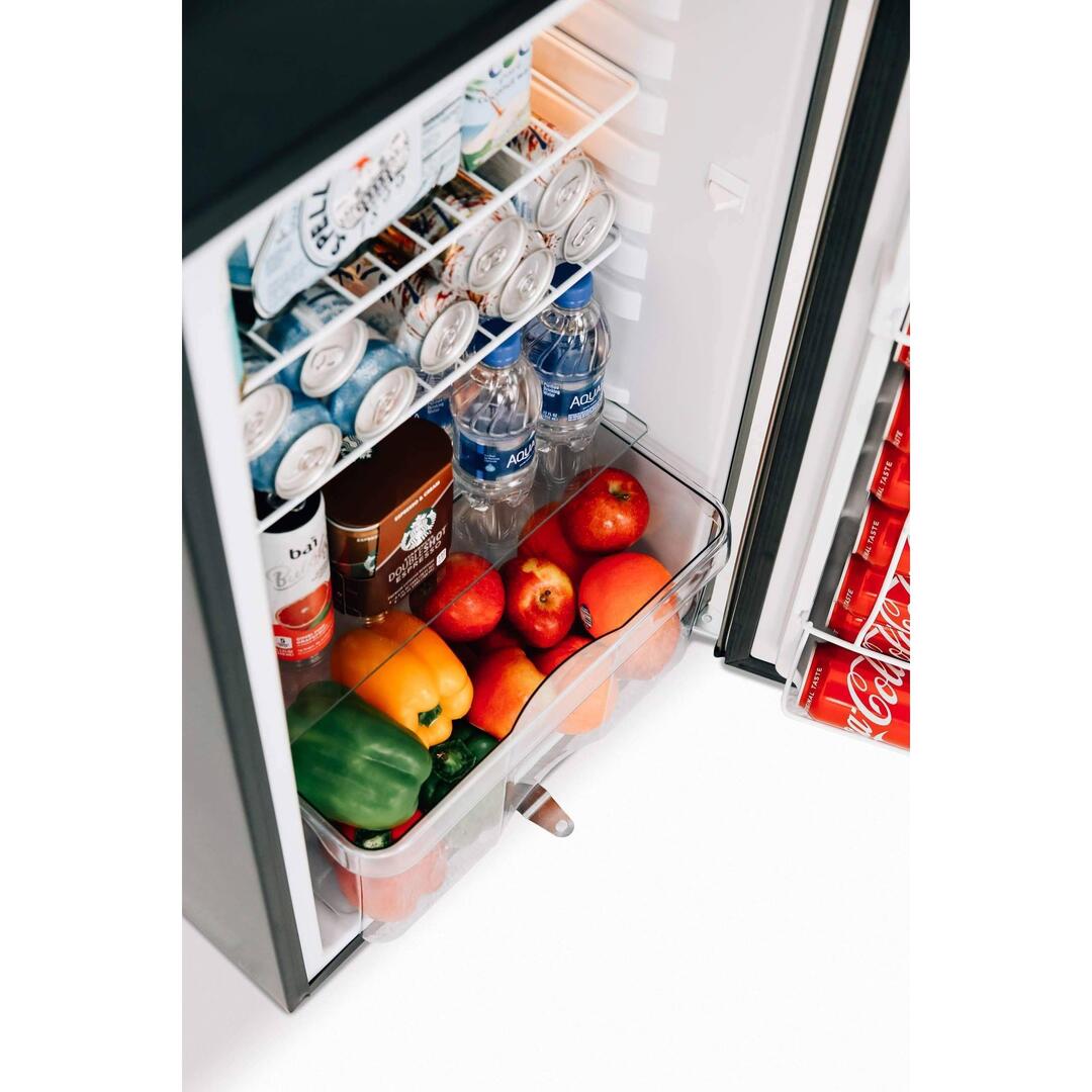 Summerset 21" 4.5c Built-in Deluxe Compact Refrigerator - Upper Livin