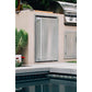 Summerset 21" 4.5c Built-in Deluxe Compact Refrigerator - Upper Livin