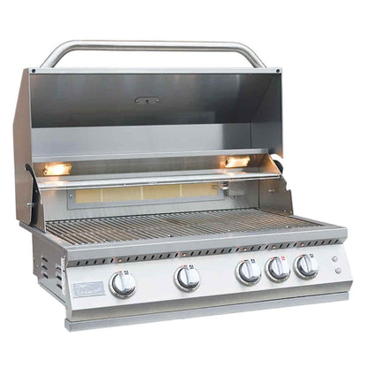 KoKoMo Grills  40”Pro 5" Burner Built in Gas Grill - Upper Livin