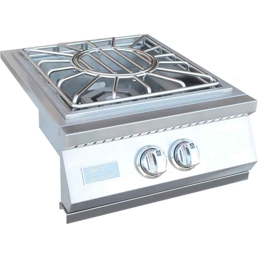 KoKoMo Grills Built-in Power Burner Removable for Wok Grate