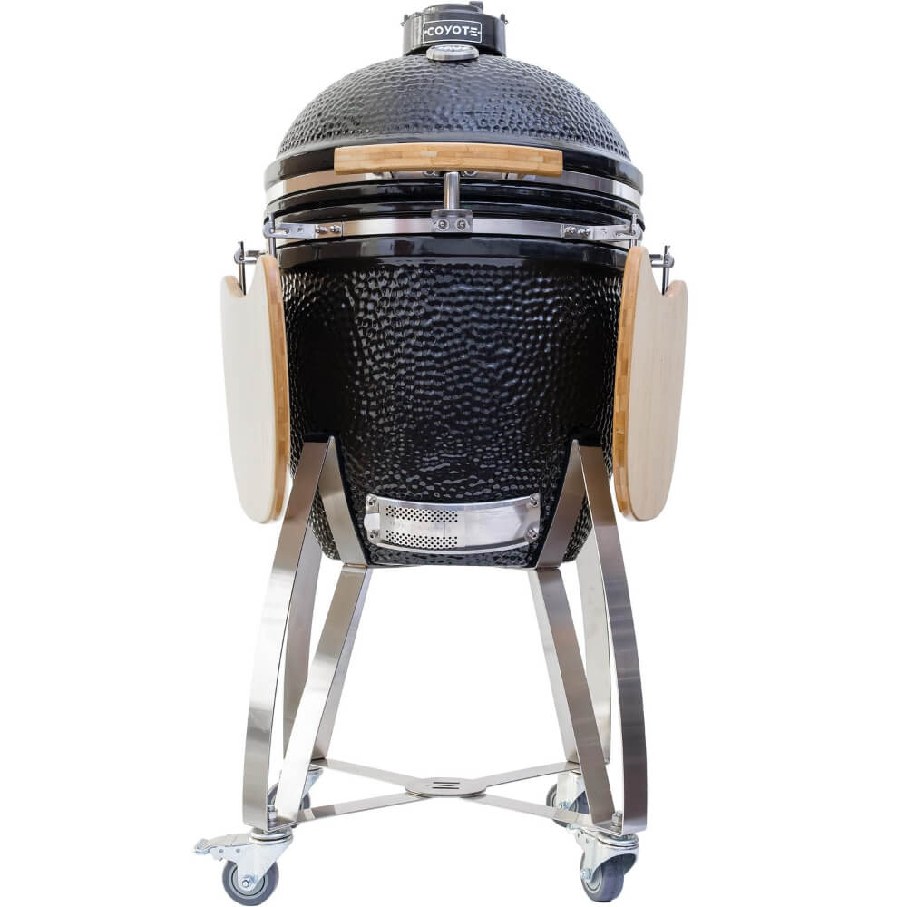 Coyote Asado Smoker Caster Wheels Stand - Upper Livin