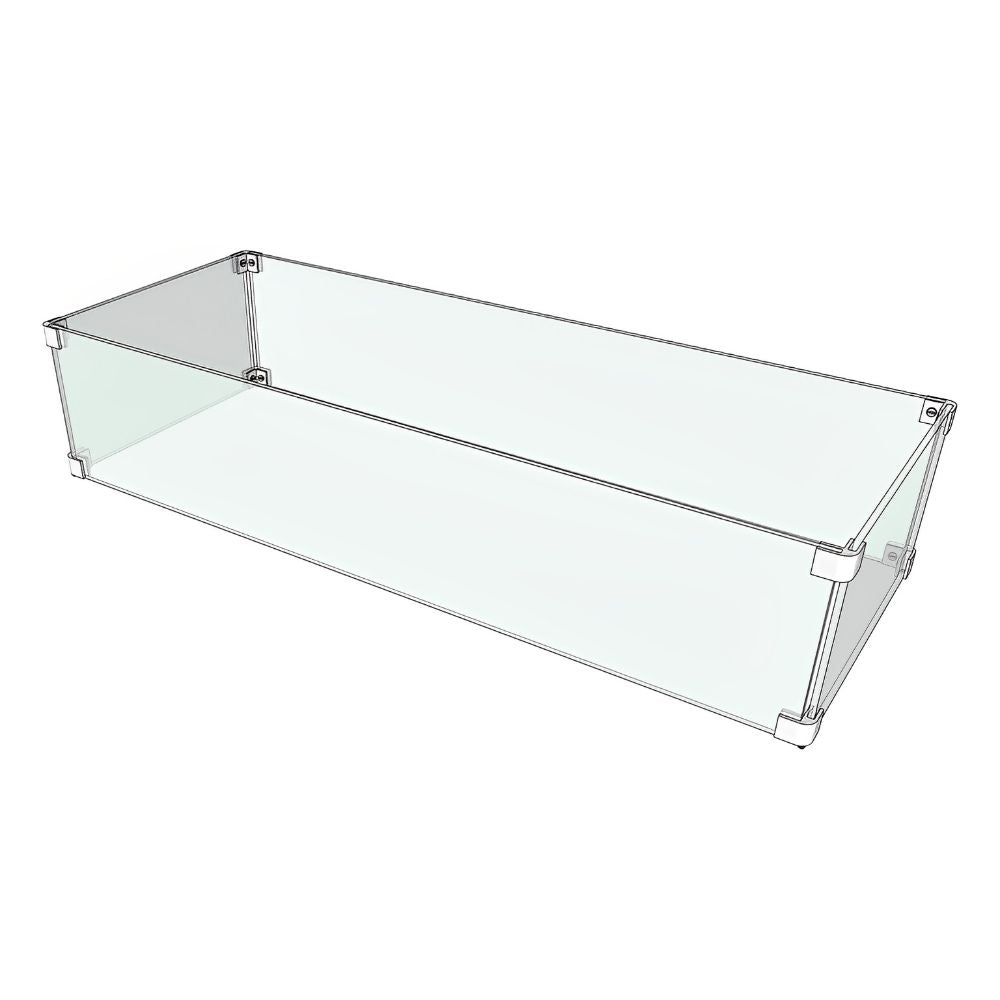 The Outdoor Plus Square Glass Wind Guard-Upper Livin