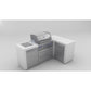 Mont Alpi 400 Deluxe island with 90 degree corner - Upper Livin