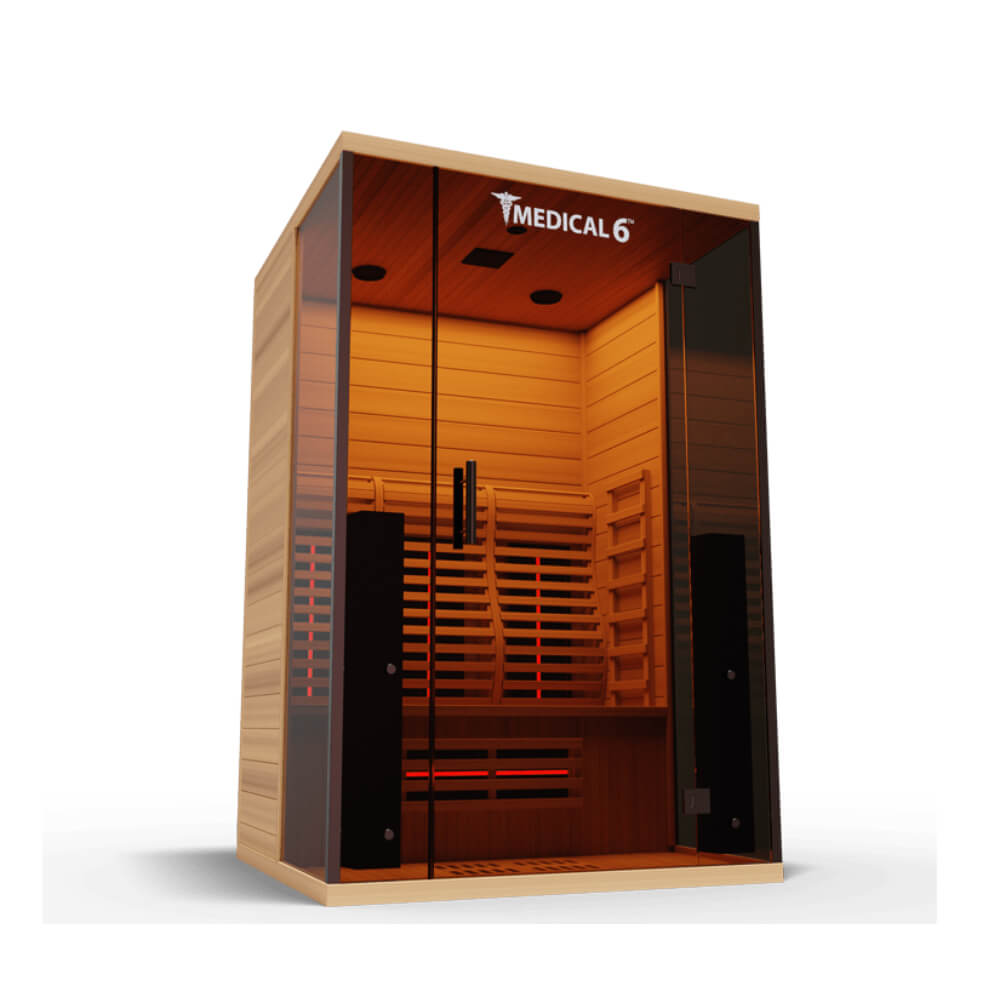 Medical Saunas 6 - Ultra Full Spectrum Infrared Sauna - 2 Person - Upper Livin