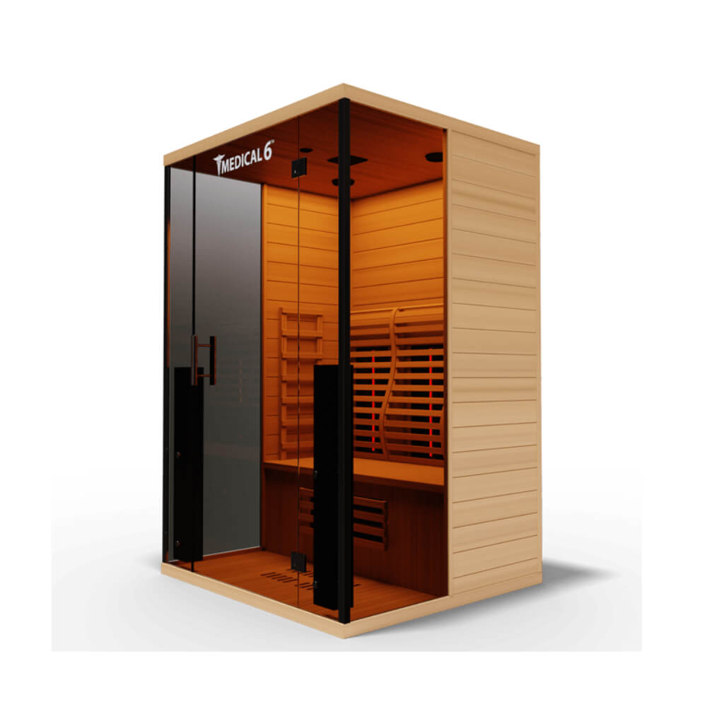 Medical Saunas 6 - Ultra Full Spectrum Infrared Sauna - 2 Person - Upper Livin