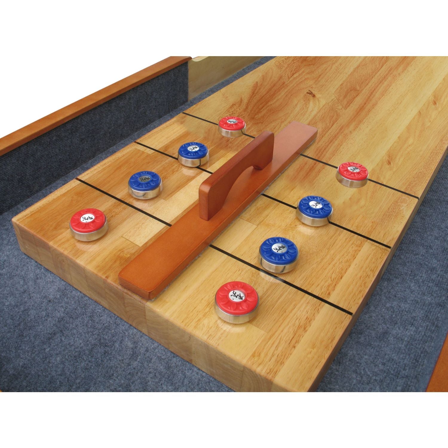 Playcraft Telluride Pro Style Shuffleboard Table with Electronic Scorer - Upper Livin