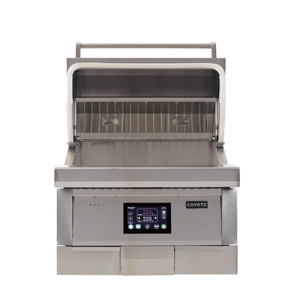 Coyote 28" Built-in Pellet Grill - Upper Livin