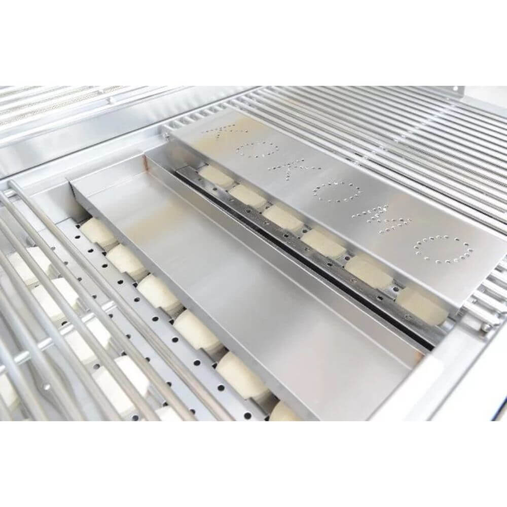 KoKoMo Grills Smoker Chip Box Insert in Stainless Steel - Upper Livin