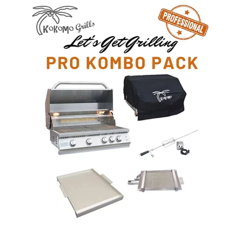 KoKoMo Grills Professional Let's Get Grilling Kombo Pack - Upper Livin