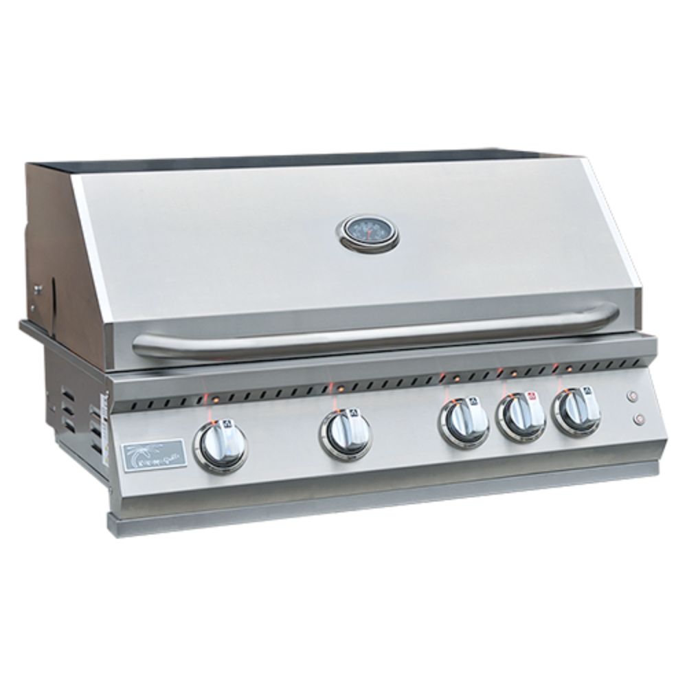 KoKoMo Grills 32” Professional Built in 4" Burner Gas Grill - Upper Livin